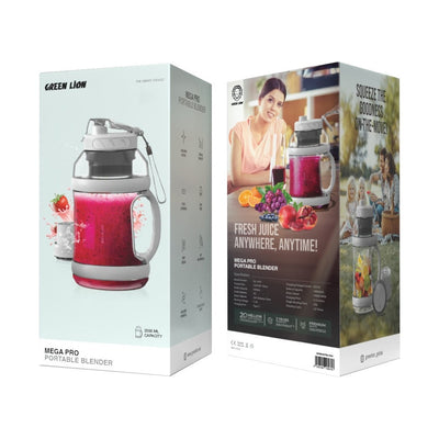 Green Lion Mega Pro Portable Blender - White