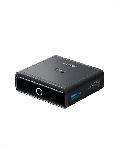 Anker Charging Base, 100W Fast Charging with 4 Ports, for Anker Prime Power Bank