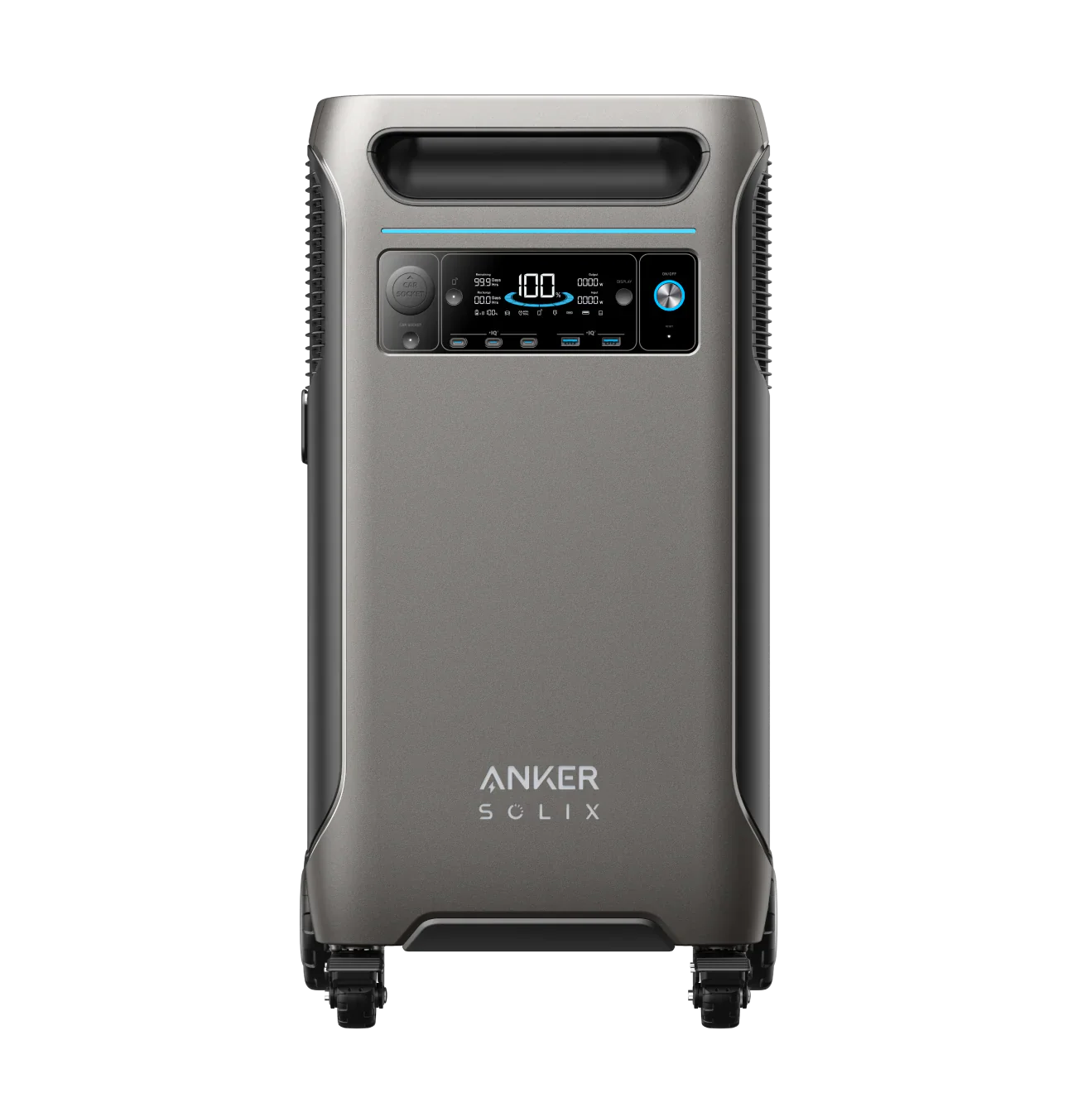 Anker SOLIX F3800 Portable Power Station, 3840Wh, LiFePO4 Batteries, Ultra-High 6000W AC Output