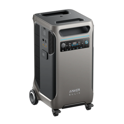 Anker SOLIX F3800 Portable Power Station, 3840Wh, LiFePO4 Batteries, Ultra-High 6000W AC Output