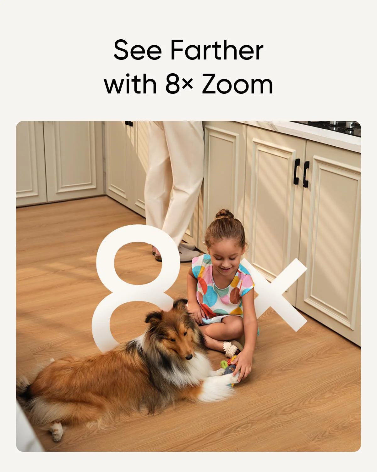 EUFY SECURITY INDOOR CAM S350, DUAL CAMERAS, 4K UHD RESOLUTION SECURITY CAMERA WITH 8× ZOOM AND 360° PTZ