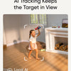 EUFY SECURITY INDOOR CAM S350, DUAL CAMERAS, 4K UHD RESOLUTION SECURITY CAMERA WITH 8× ZOOM AND 360° PTZ