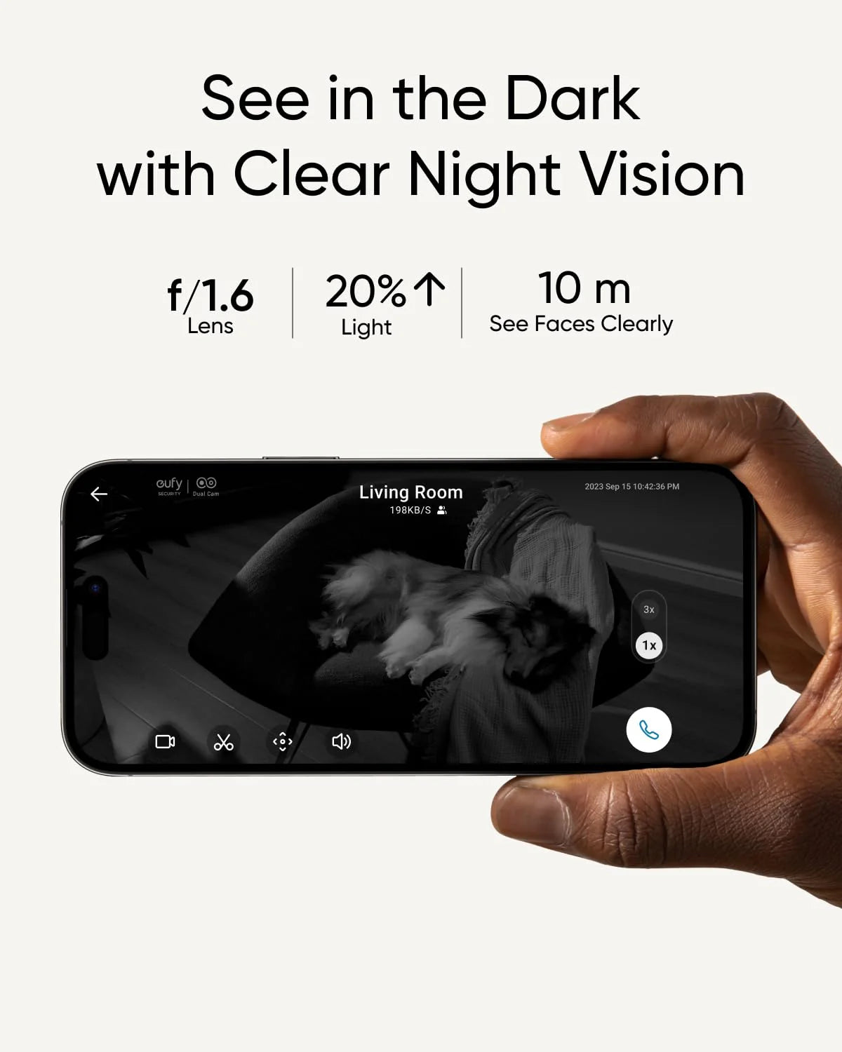 EUFY SECURITY INDOOR CAM S350, DUAL CAMERAS, 4K UHD RESOLUTION SECURITY CAMERA WITH 8× ZOOM AND 360° PTZ