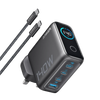 NKER LAPTOP CHARGER (140W, 4-PORT, PD 3.1) WITH USB-C CABL