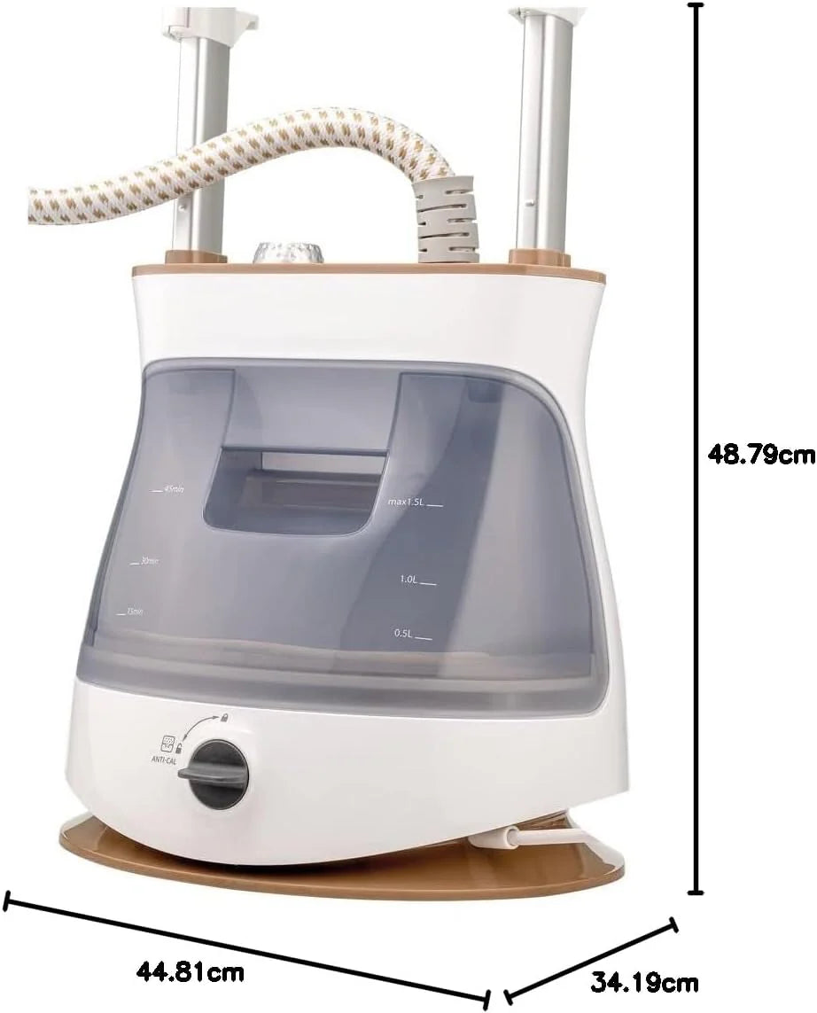 BLACK+DECKER TWIN POLE GARMENT STEAMER 2400W